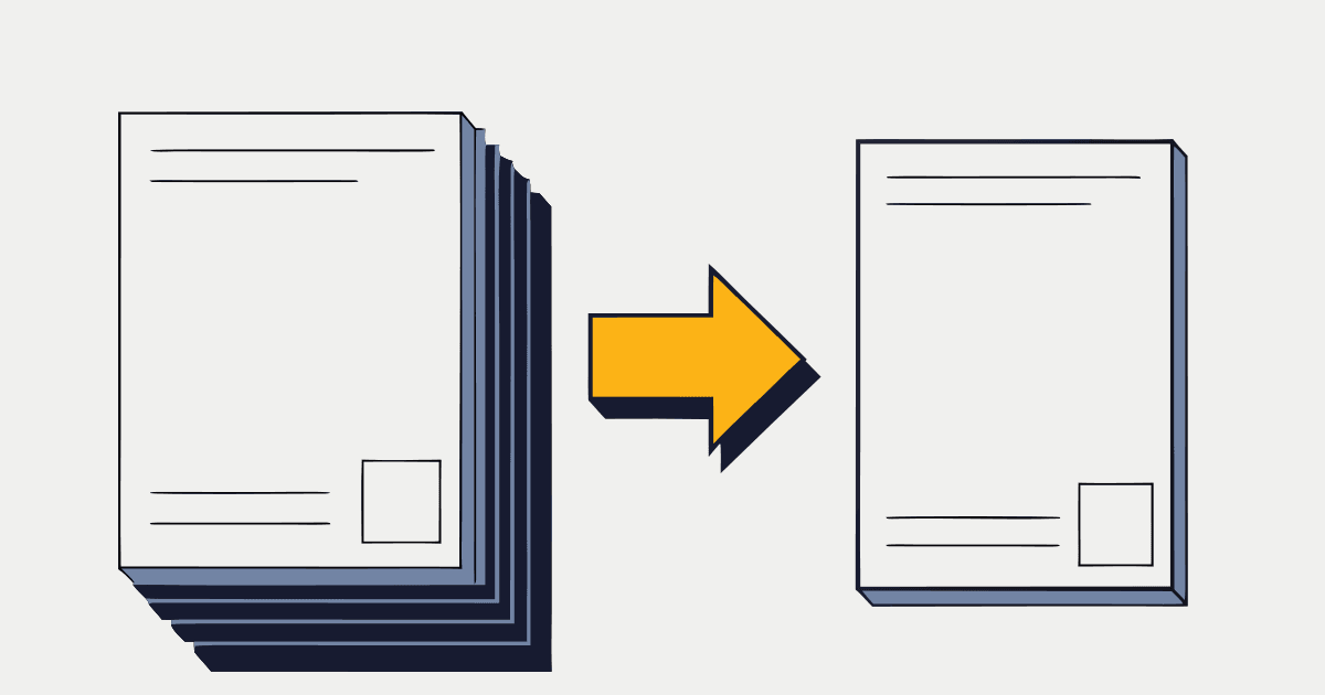 Instagram carousel slides converting into a single LinkedIn-ready PDF document.